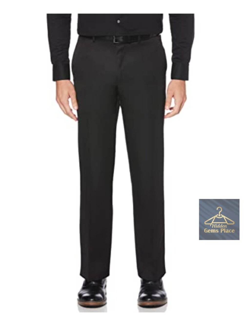 Perry Ellis Modern Fit Performance Dress Pants Non-Iron Moisture-Wicking 30"